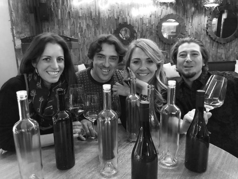 4 sommeliers and a very special bottle